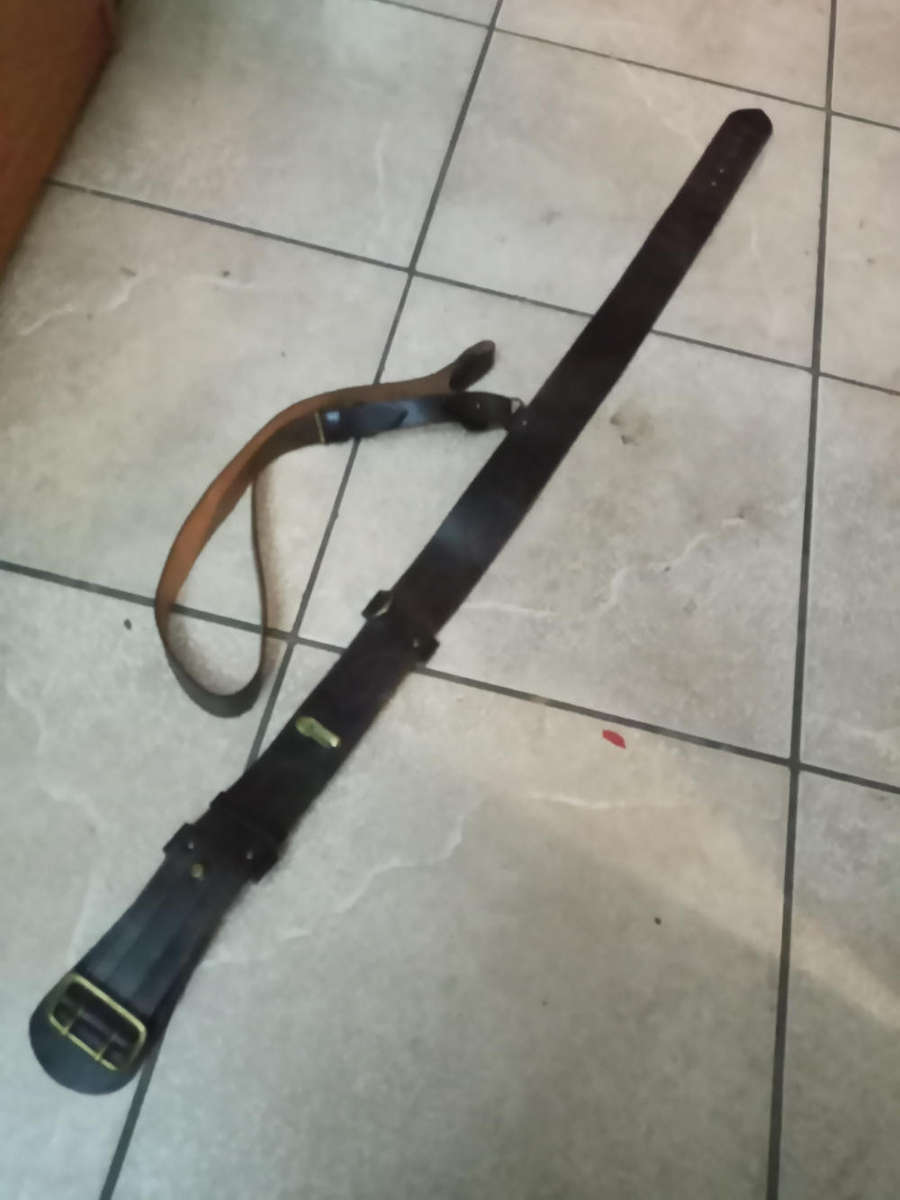 Sam Browne belt new 118cm