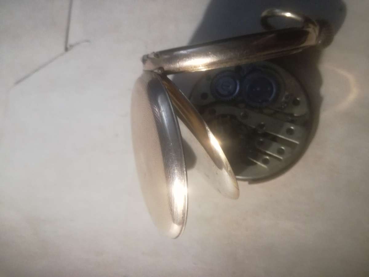 Vintage pocket watch gold plated