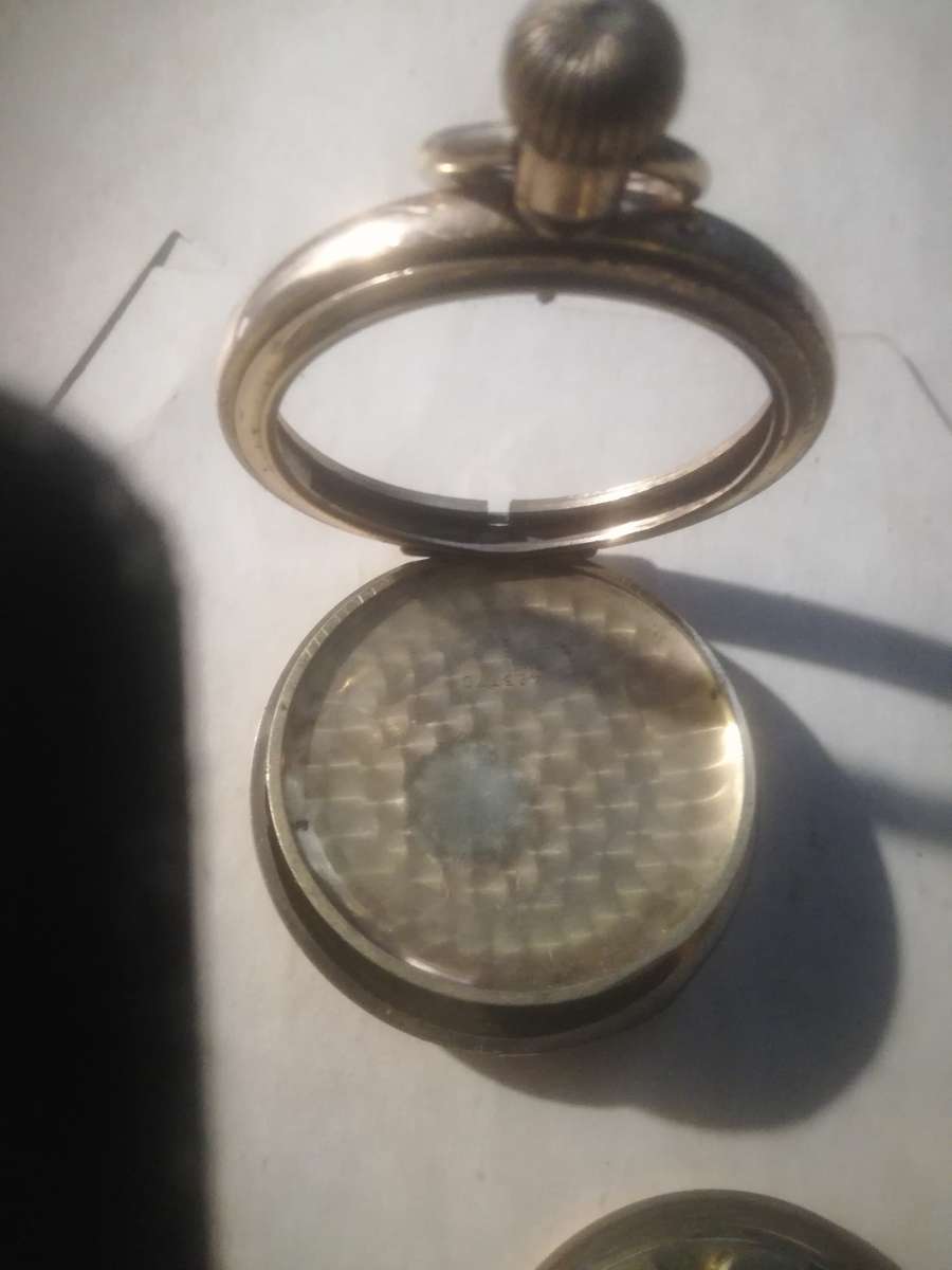 Vintage pocket watch gold plated