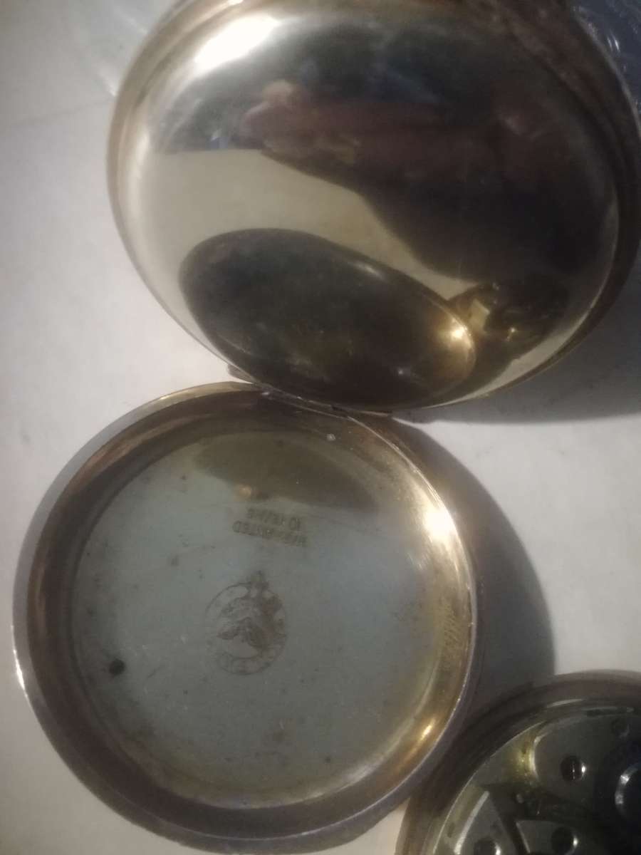 Vintage pocket watch gold plated