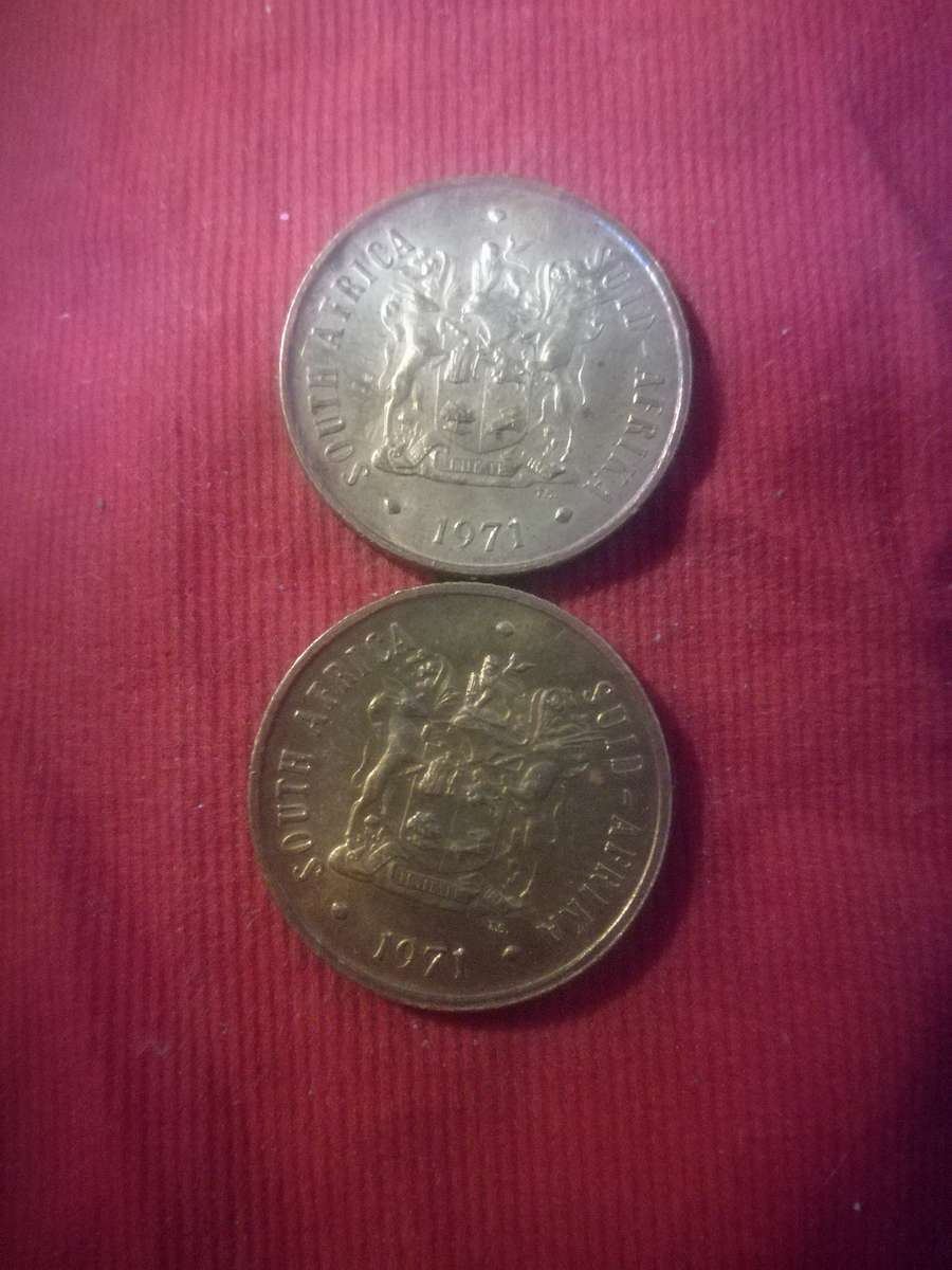 1971 2c coin uncirculated/proof.?'-x 2