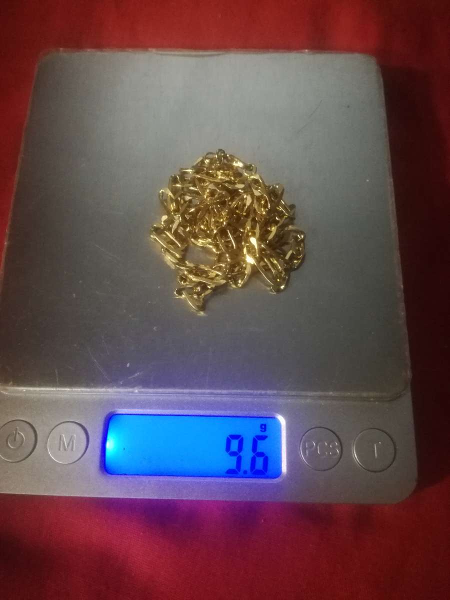 GOLD filled chain 60cm 9.6 gr