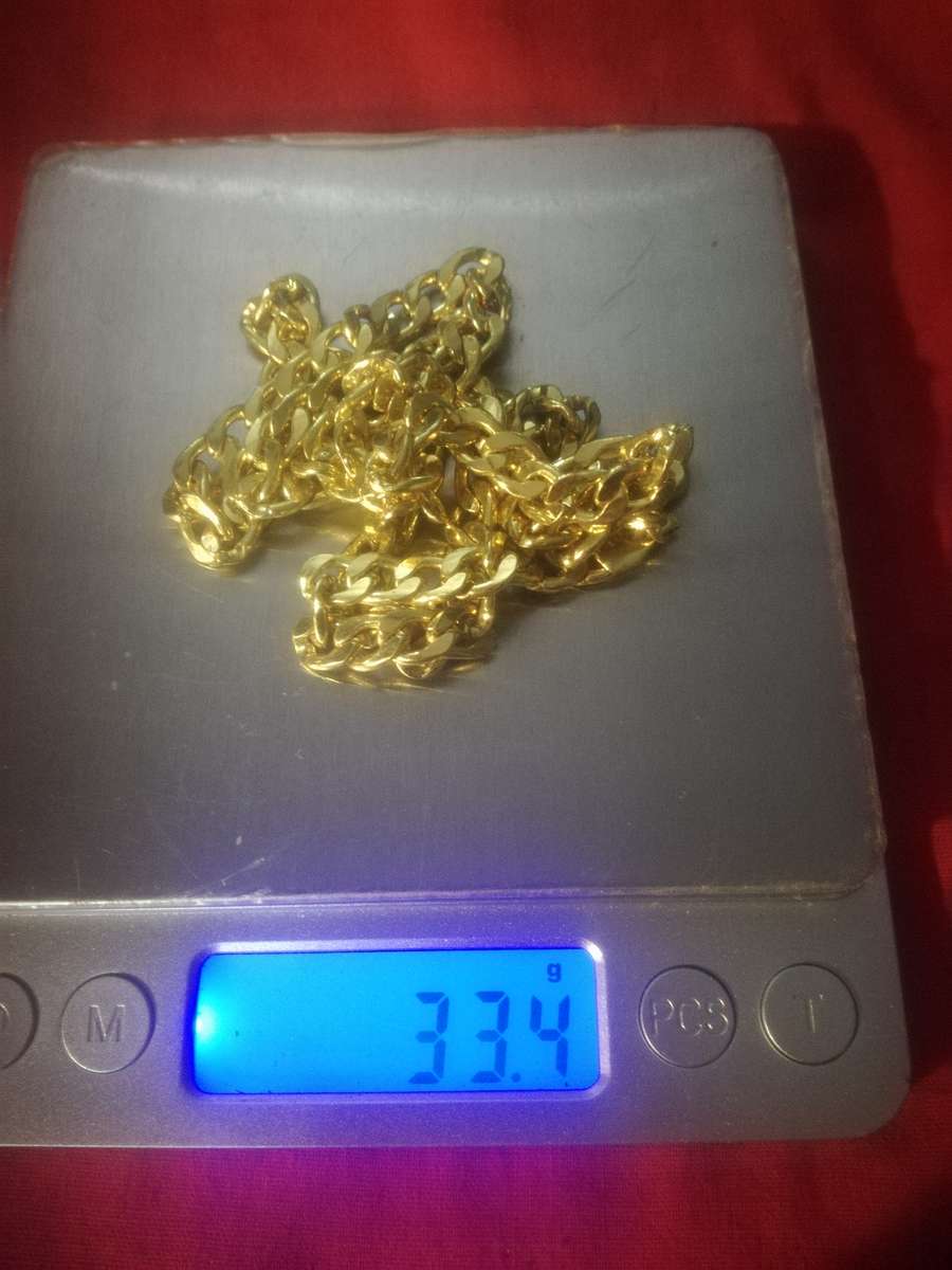 GOLD filled chain 60cm 33.4 gr