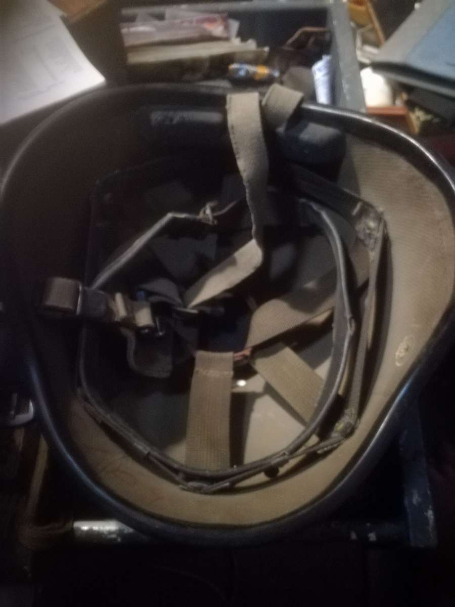 Army helmet kevlar slightly used