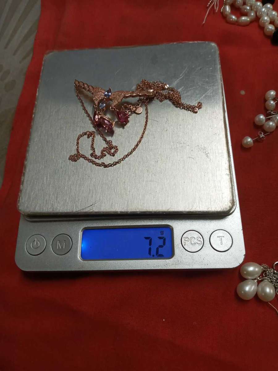 Tanzanite topaz necklace