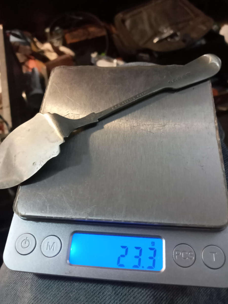 Sterling silver cake lifter 23.3 gr
