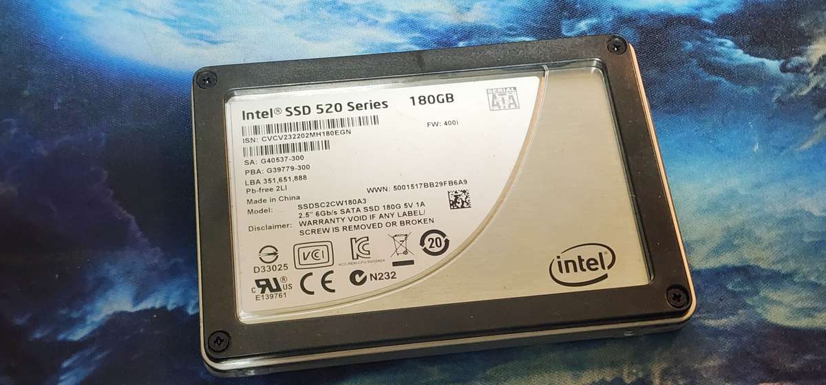 Intel SSD 520 Series 180Gb SSD