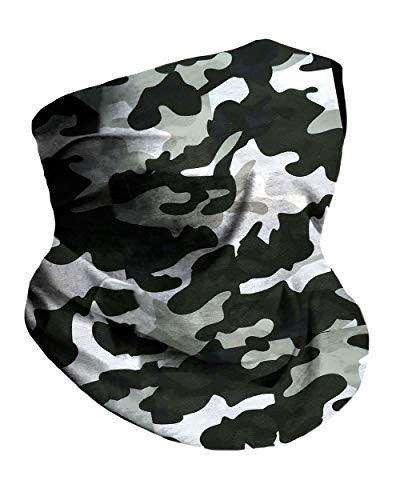 *02 Bandana - Black & White Camouflage