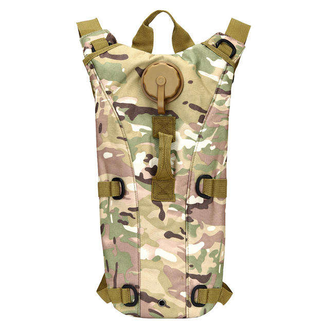 3L Tactical Hydration Backpack Military Water Bag Pouch Outdoor Running Cycling Camping Rucksack