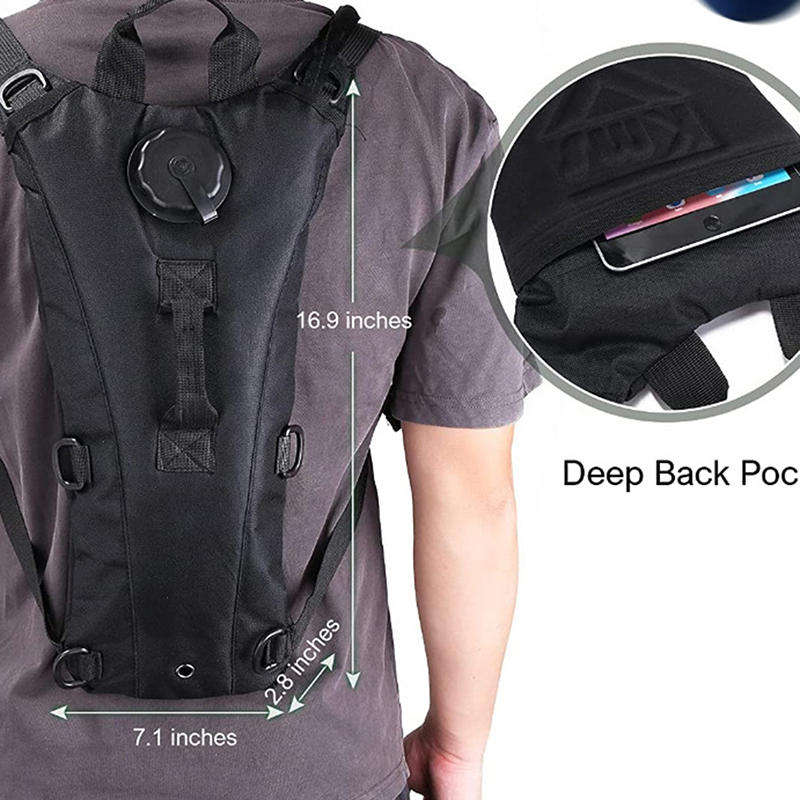 3L Tactical Hydration Backpack Military Water Bag Pouch Outdoor Running Cycling Camping Rucksack