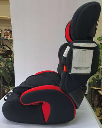 Jet Baby BXS-208 Car Seat, Suitable for  9-36kg - Black and Red