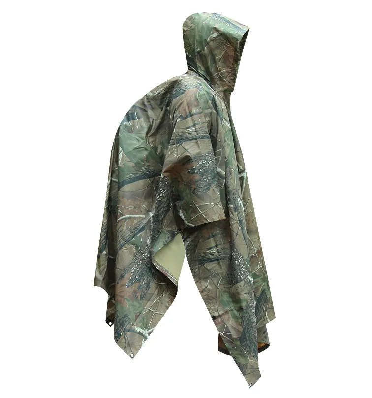 Camouflage Rain Poncho
