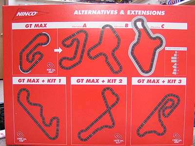 Ninco scalectrix slot GT Max - 2 SET plus many extra tracks