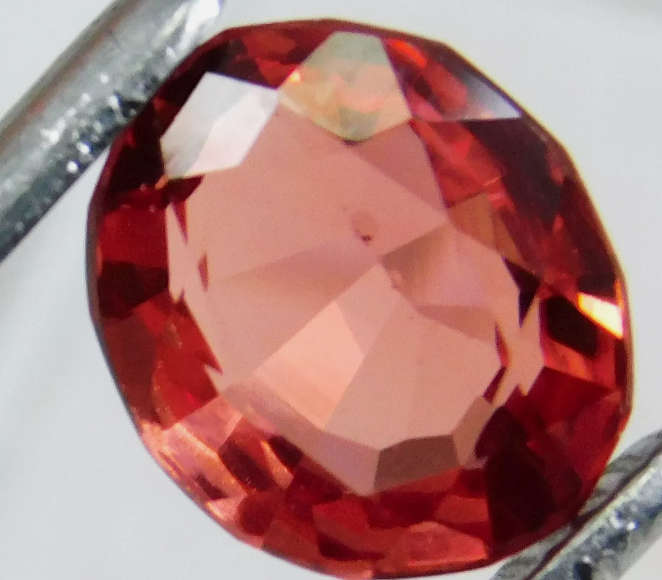 2.90ct Natural Padparadscha Sapphire Oval. HR TGL Certified