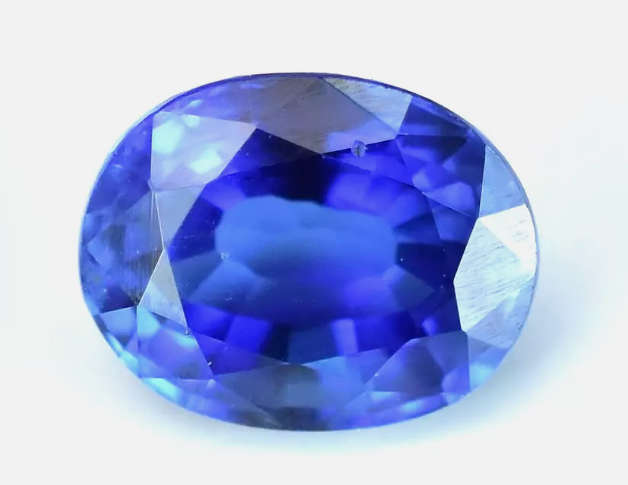 2.90Ct AGL Certified Blue Tanzanite Oval