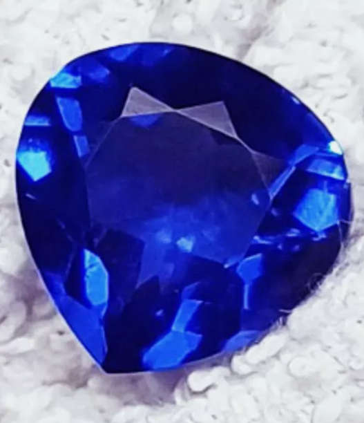 9.15Ct Natural Tanzanite Pear. GGL Certified