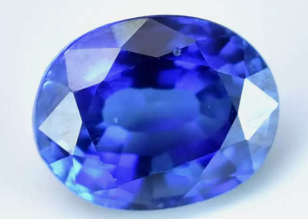 2.90Ct AGL Certified Blue Tanzanite Oval