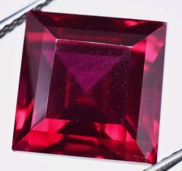 8.80ct Ruby Cushion Cut