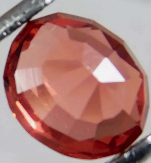 2.90ct Natural Padparadscha Sapphire Oval. HR TGL Certified