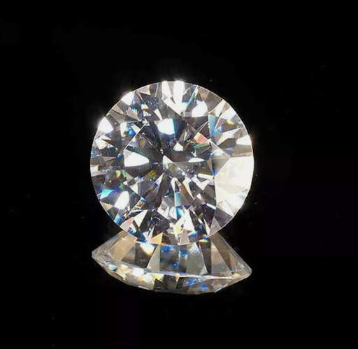 1.50 Ct 7.5mm D Color Round VVS1 Moissanite
