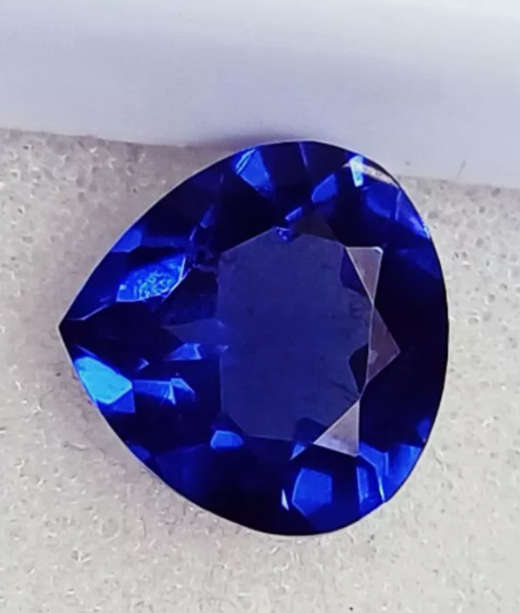 9.15Ct Natural Tanzanite Pear. GGL Certified