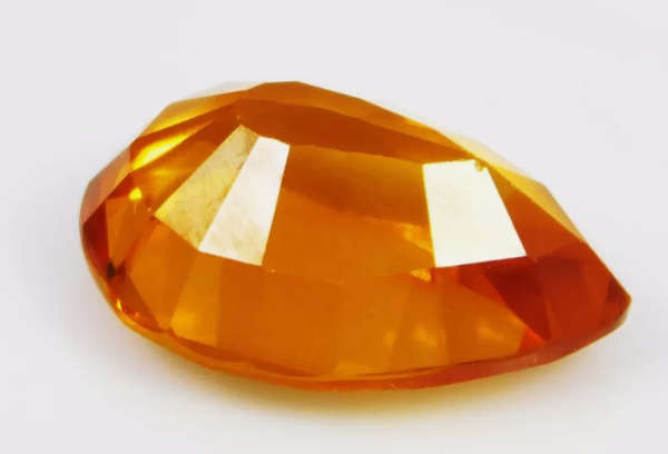 Mandarin Spessartite Orange Garnet 6.65ct Pear