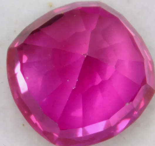 4.20Ct Mozambique Ruby Radiant cut