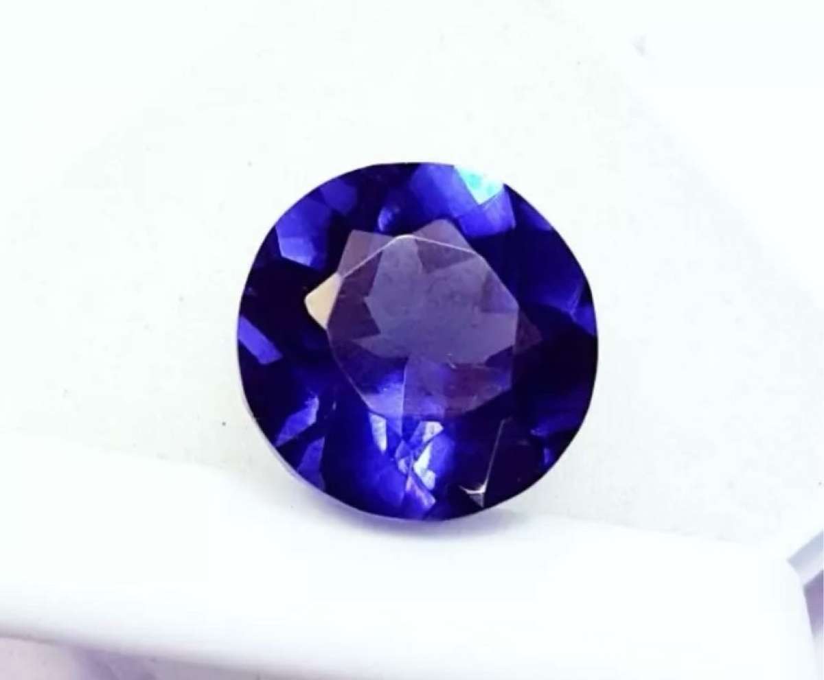 10.30ct Treated Tanzanite Round Cut