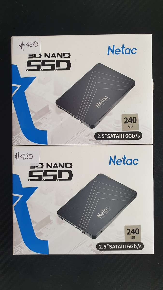 Netac 240gb SSD 2.5" SATA 3 6GB/S