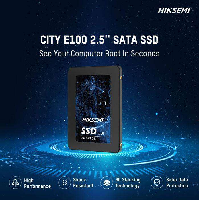 Hiksemi E100 Series 256GB 2.5 SATAIII SSD
