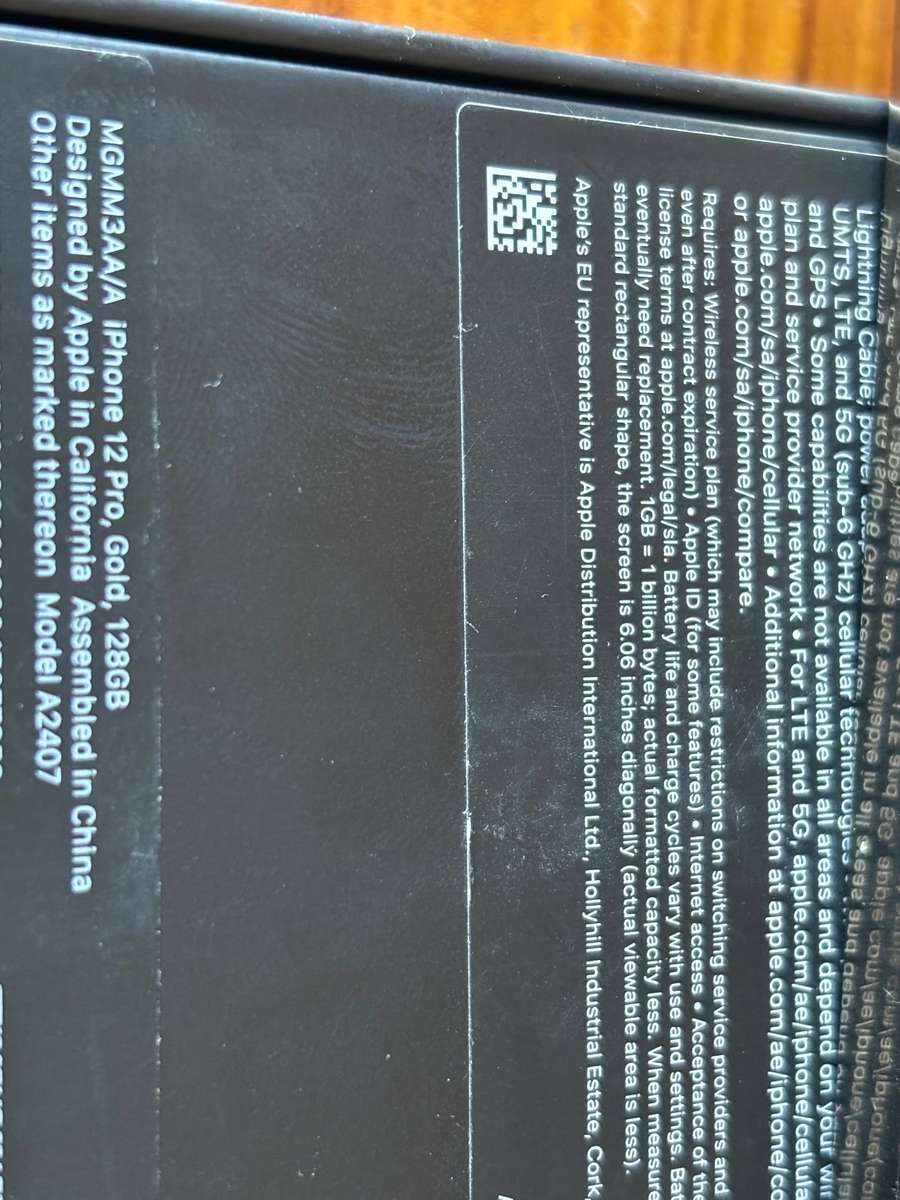 Iphone 12 Pro 128Gb Gold