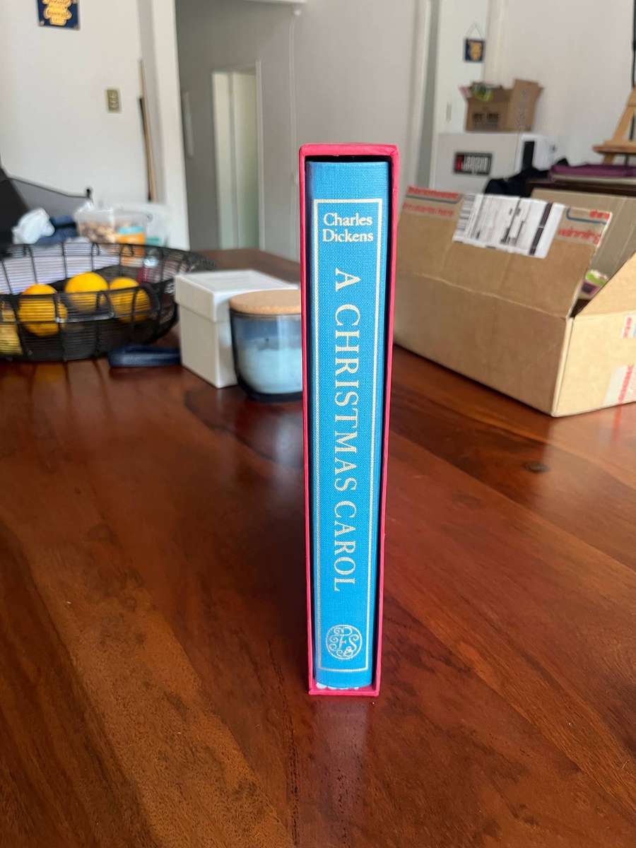 Charles Dickens A Christmas Carol folio edition
