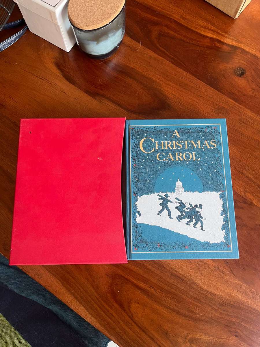 Charles Dickens A Christmas Carol folio edition