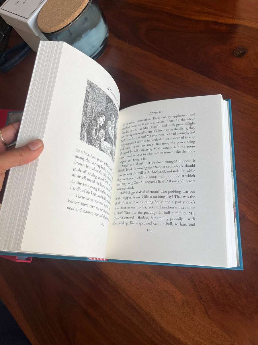 Charles Dickens A Christmas Carol folio edition