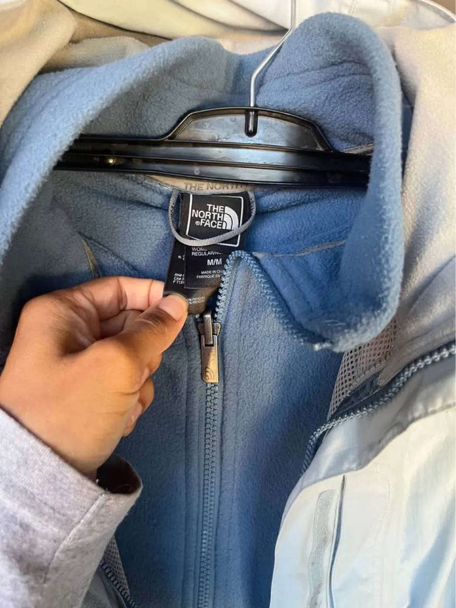 North face 3 in 1 hiking jacket