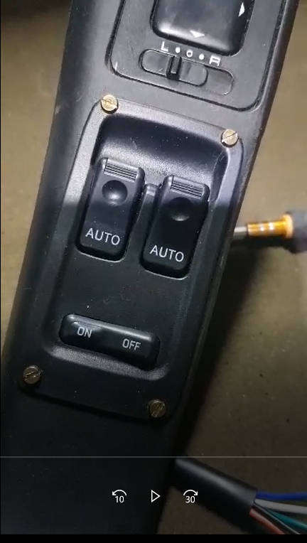 1993-1998 Mazda MX6 Ford Probe Master window switch