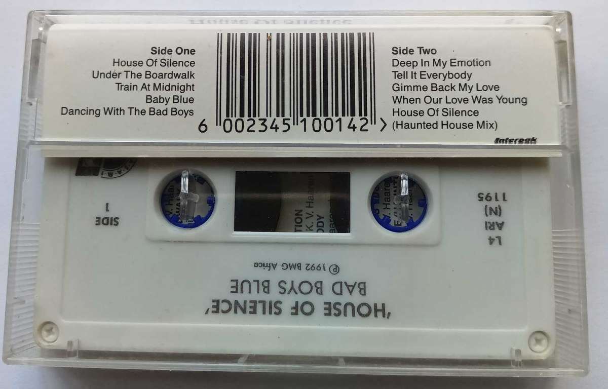 Bad boys blue ,house of silence , cassette