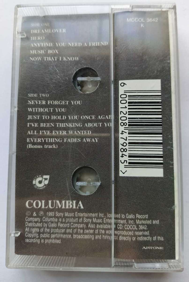 Mariah Carey,music box , cassette