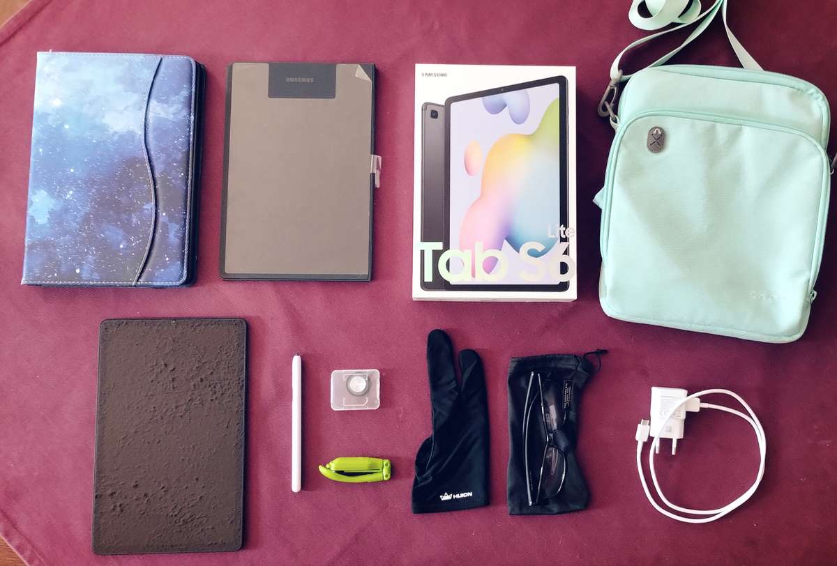 Samsung Galaxy Tab S6 Lite P619 + Accessories (Artist Kit)