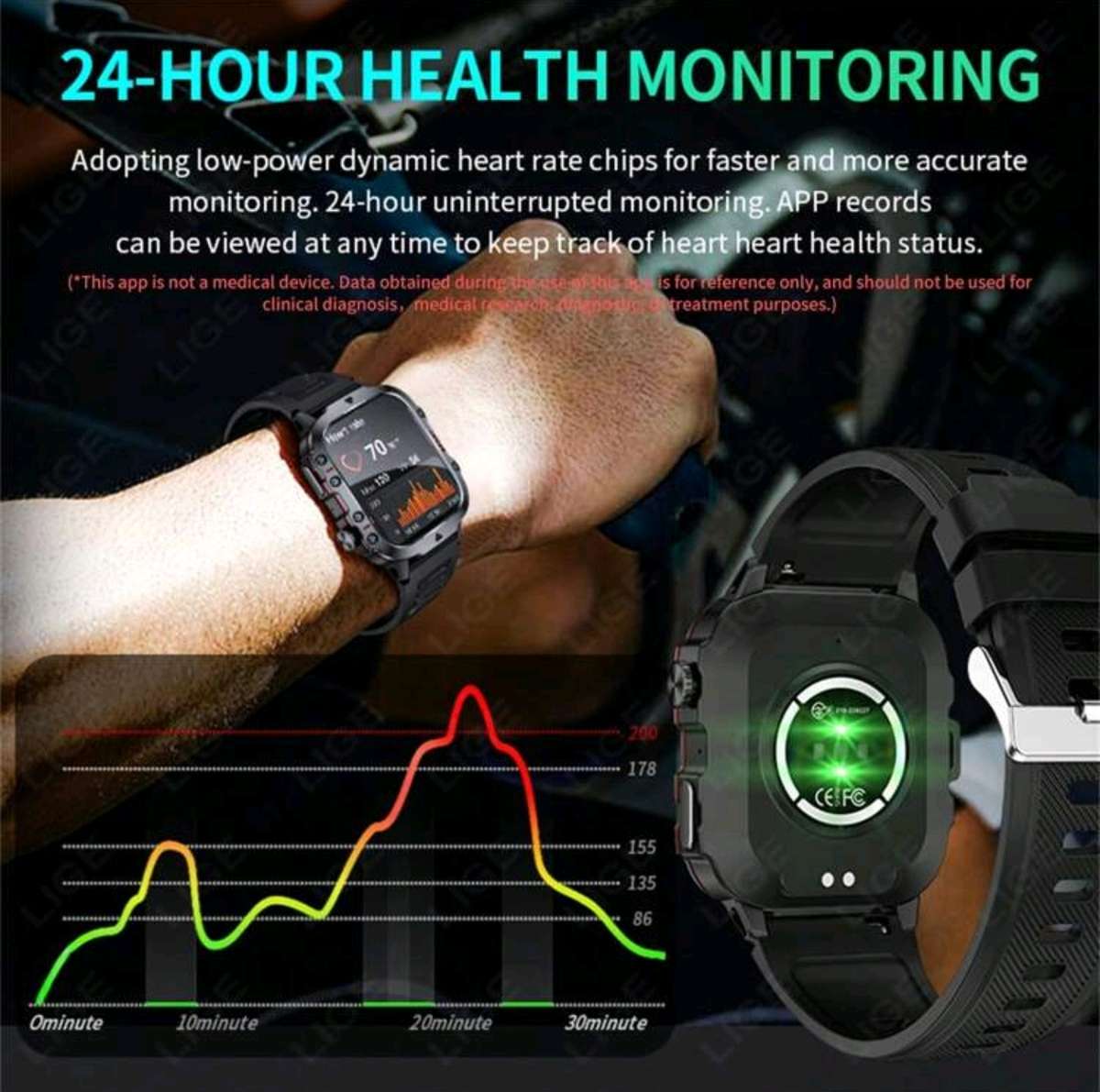 Smart Watch - Newest outdoor Multi-Functional Watch