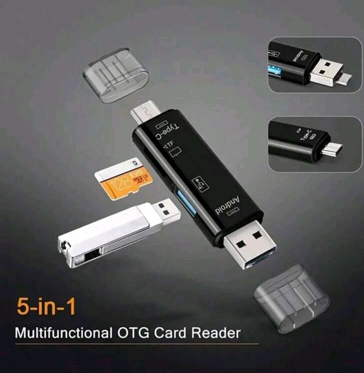 Multifunctional USB 2.0 Type C 5 in 1 USB