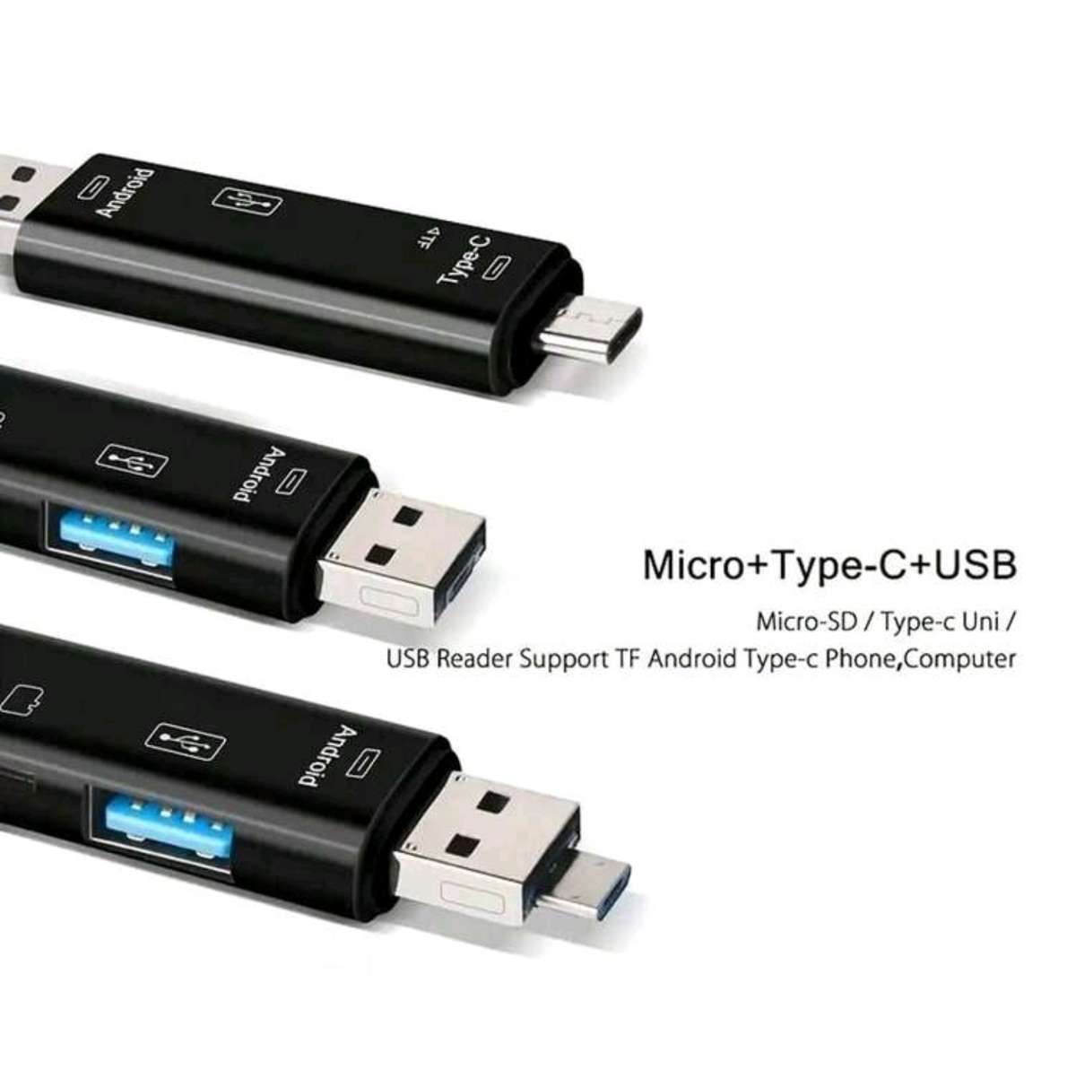 Multifunctional USB 2.0 Type C 5 in 1 USB