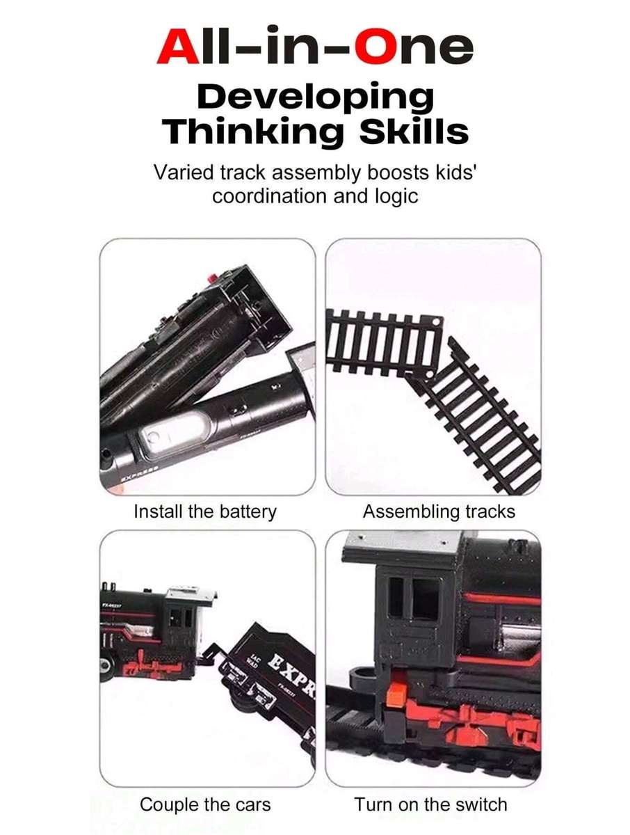 Propper train track set