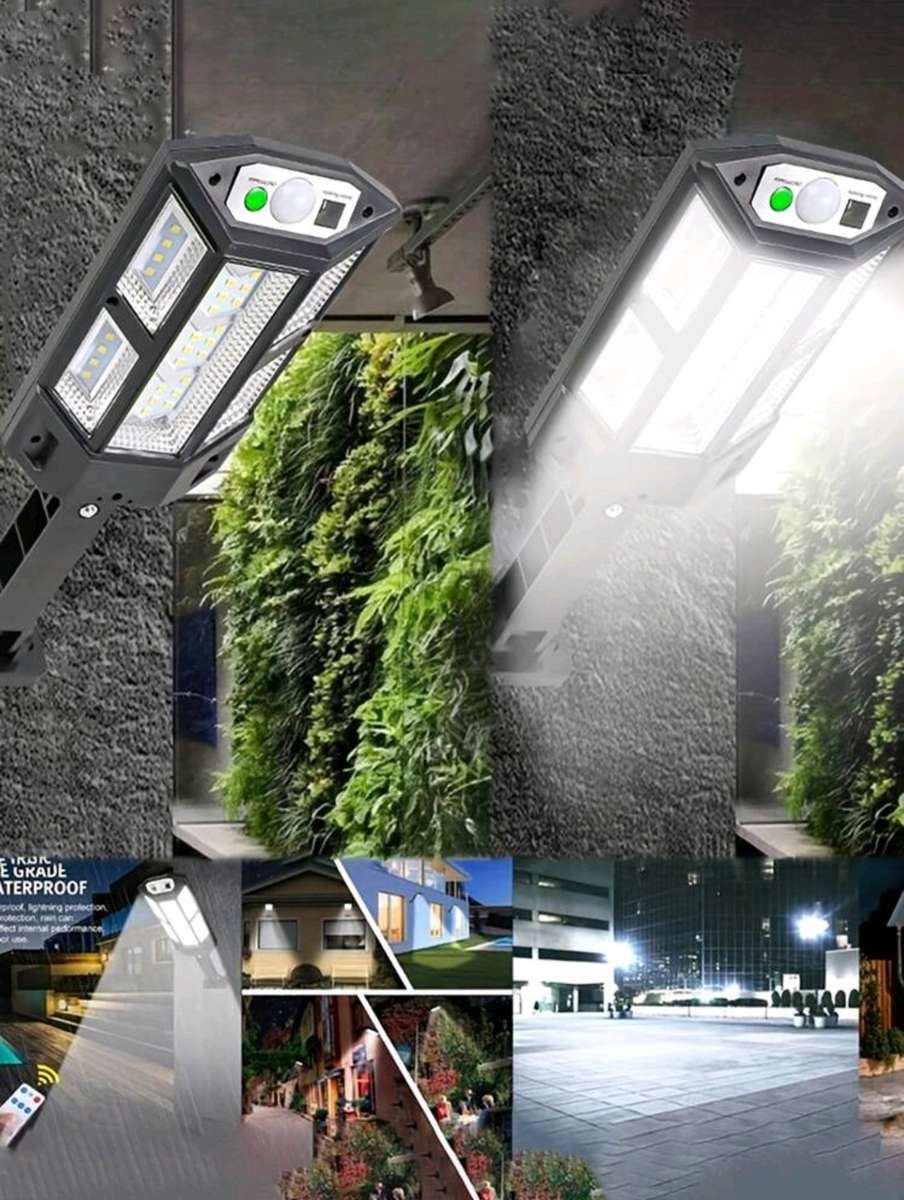 1pc Ultra Bright outdoor solar wall light