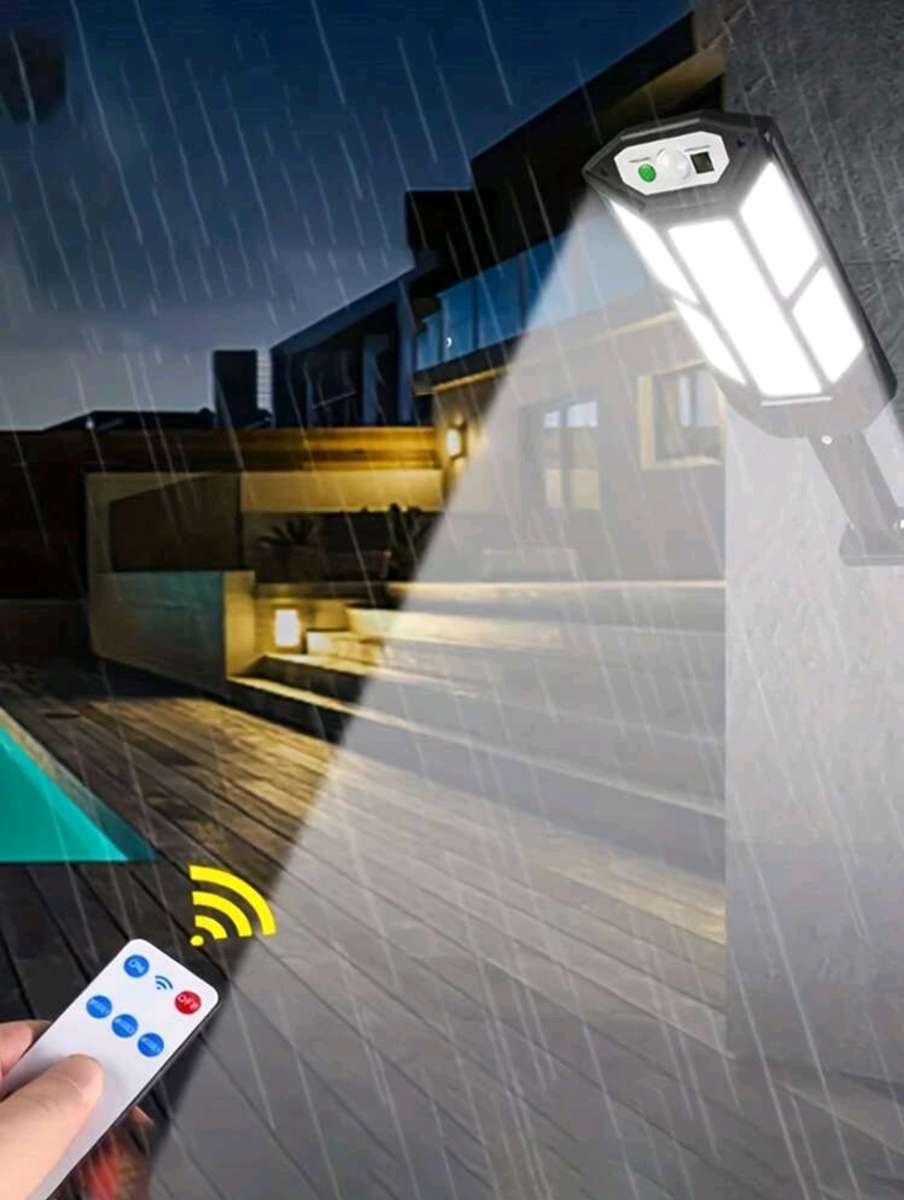 1pc Ultra Bright outdoor solar wall light