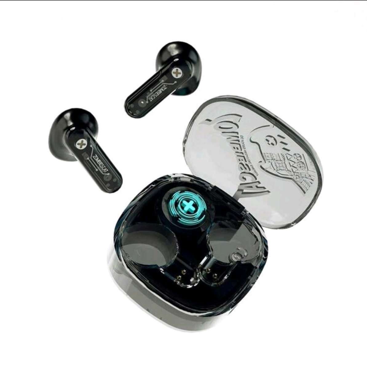 Zombies Cat Top seller stylish LED Bluetooth Earbuds