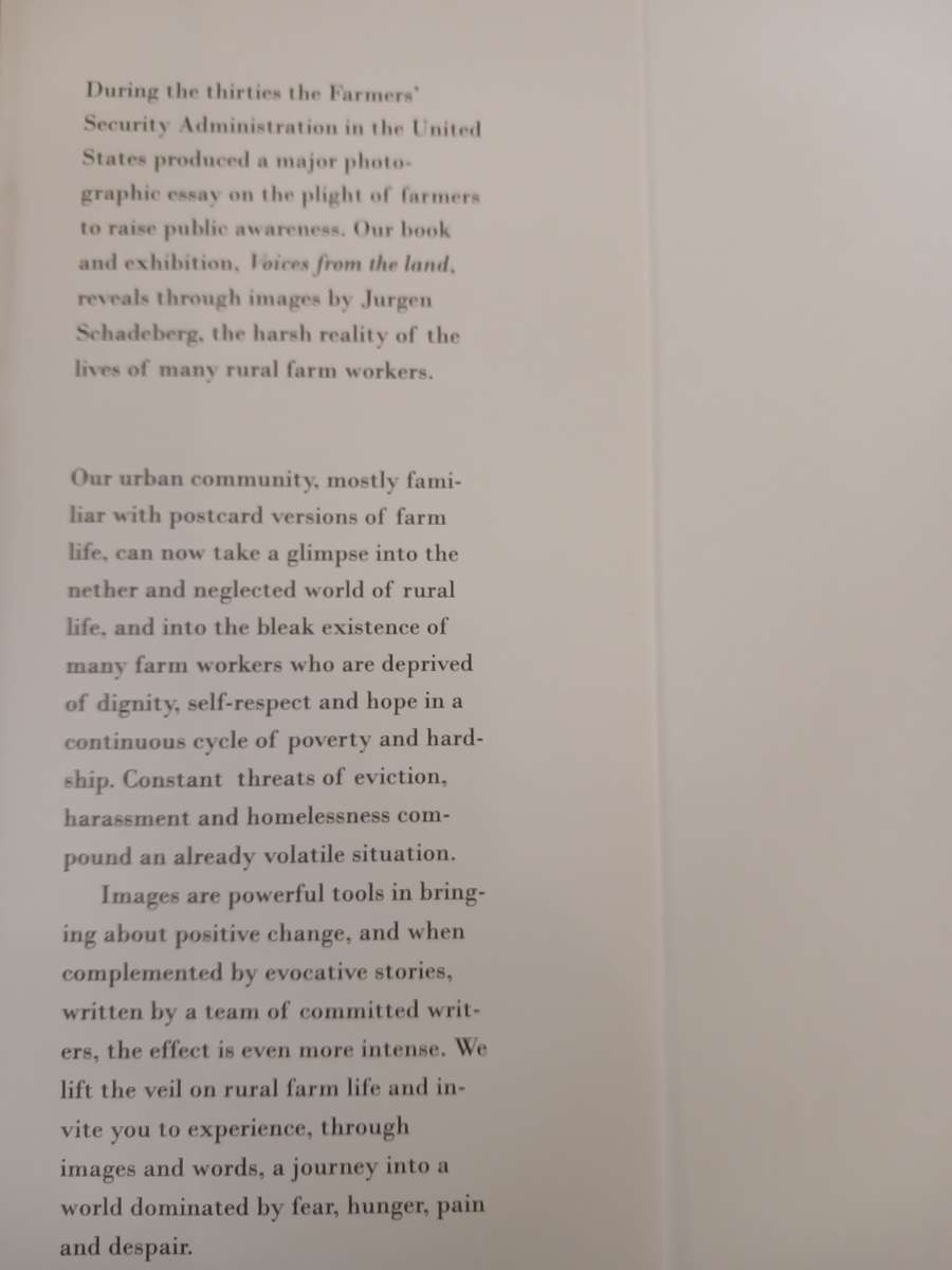 Voices from the Land - Jurgen Schadeberg