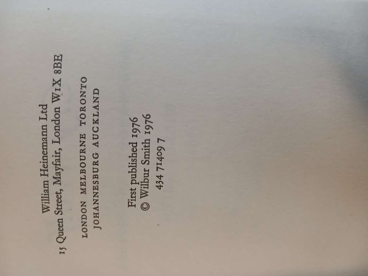 Cry Wolf - Wilbur Smith