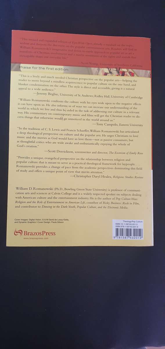 Eyes Wide Open (Looking for God in Popular Culture) -William D. Romanowski