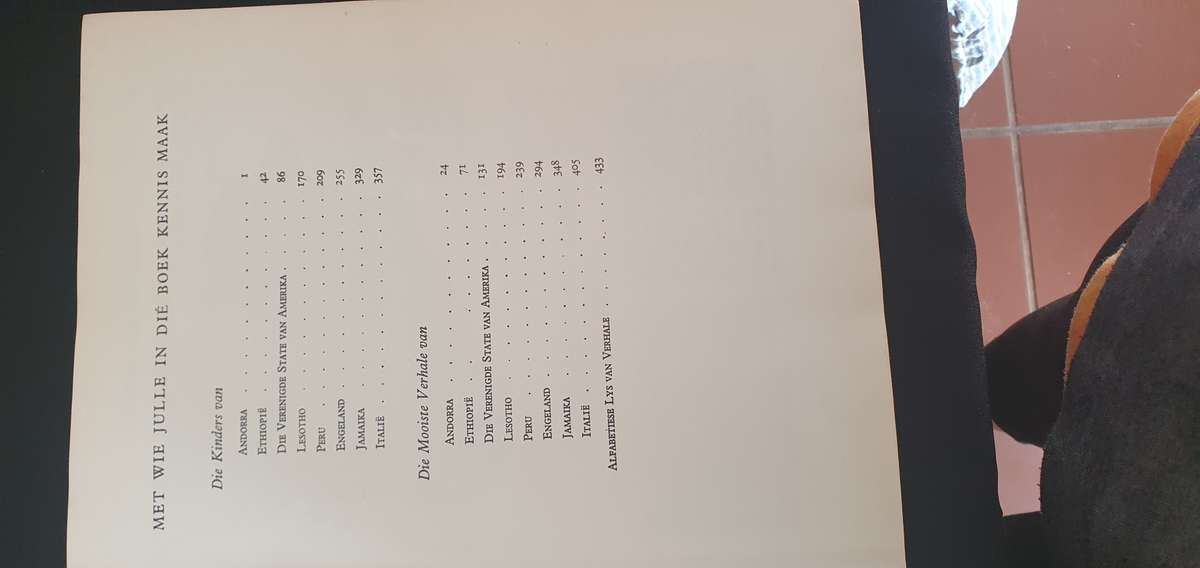 Kinders van die Wêreld Vol 1, 2, 4,7